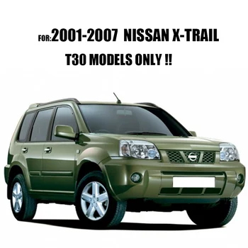 Priedai Tinka Nissan X-Trail T30 2001 2002 2003 2004 2005 2006 2007 Galiniai Kamieno Dėklas Įkrovos Linijinių Krovinių Grindų Kilimėlis Xtrail