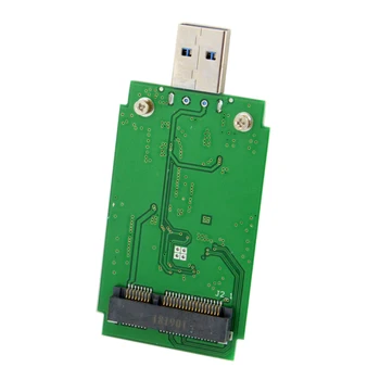 Chenyang CY Mini PCI-E mSATA su USB 3.0 Išorinis SSD PCBA Conveter Adapterio plokštę su Talpyklos