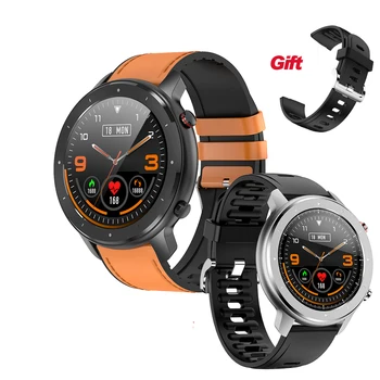 2020 F12 Smart Juosta Žiūrėti 1.3 colių Visiškai Apvalios Visiškai Jutiklinis Ekranas Pedometer Smartwatch Vyrų Širdies ritmo Monitorius Apyrankę DT78