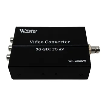 Wiistar 3G HD SDI, kad AV Konverteris BNC RCA Adapteris, Garso Scaler Iki 1080P Paramos LPCM 2.0 TV