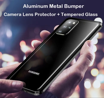 Samsung Galaxy S20 Plius Magnetinio Atveju 3Tempered Stiklo Atveju 