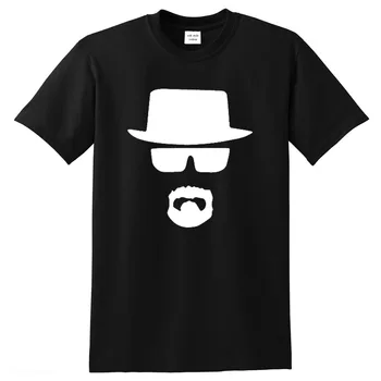 Breaking bad Vyrų aukščiausios kokybės streetwear medvilnės prarasti Heizenbergo atspausdinta marškinėliai vasaros mens marškinėlius kietas vyras, t-shirt