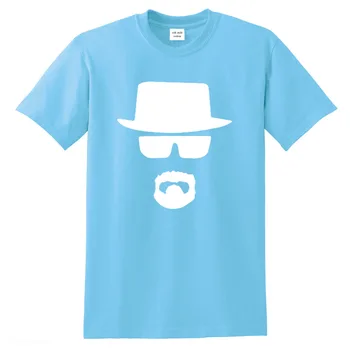 Breaking bad Vyrų aukščiausios kokybės streetwear medvilnės prarasti Heizenbergo atspausdinta marškinėliai vasaros mens marškinėlius kietas vyras, t-shirt