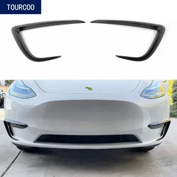 Už Tesla Model Y Automobilių Priekiniai Foglight Apdaila Padengti Automobilio Stiliaus Pakeitimo Priedai
