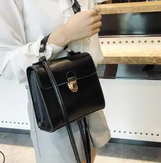 2018 naujų korėjos versija retro mados retro aliejus-odos užraktas nešiojamas maišelis