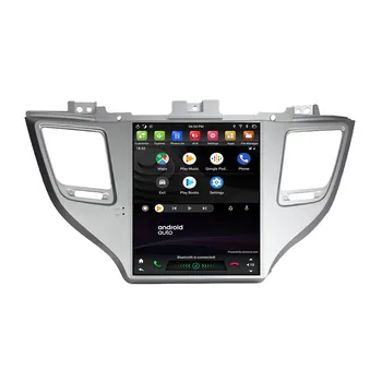 DSP Carplay Tesla ekraną 4G+64GB Android 9.0 Automobilio Multimedijos Grotuvo HYUNDAI IX35 Tuscon 2016-2018 Radijas Auto stereo galvos vienetas