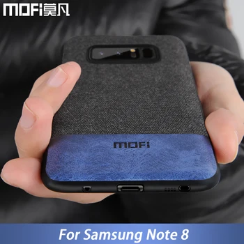 MOFi atveju Samsung note 8 padengti silikono krašto vyrų, verslo pastaba, 8 galinis dangtelis skirtas samsung galaxy note 8 note8 atveju