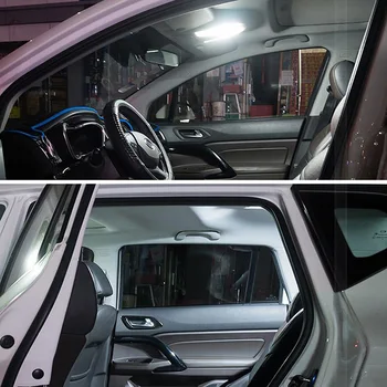 AUXITO 2vnt Canbus LED Girlianda 31mm 36mm 41mm Automobilio Salono Apšvietimas Audi A4 B6 B7 B8 A3 8P Q3 Dome Skaityti Licencijos numerio ženklo apšvietimo Žibintas