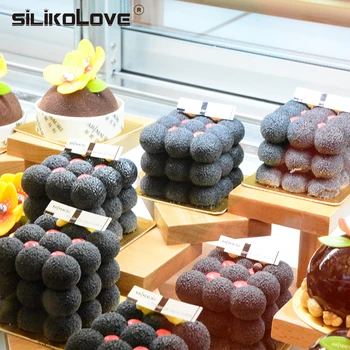 SILIKOLOVE 3D Vyšnių Formos Silikoninės Kepimo Putėsiai Pyragai Aikštėje Burbulas 