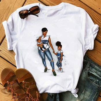 2020 Melanino Poppin marškinėliai Moterims Harajuku Moterų marškinėliai 90s Black Girl Magic Estetinės Juokingi marškinėliai Femme viršūnes tee Moterims