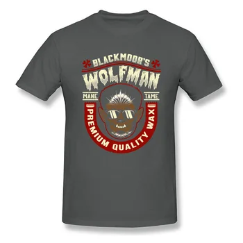 Wolfman Sutramdyti T-shirt Hip-Hop Tees Žmogui Atvėsti Vasaros Drabužių vatos Pagaliukai Trumpas Rankovės Marškinėliai Vintage Stiliaus Juokinga