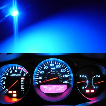 10x T4.2 Indikatoriaus Lemputės Neo Pleišto LED AC Šildytuvas, Klimato Kontrolė, Lempa, LED Toyota Corolla Camry Honda Accord balta mėlyna raudona