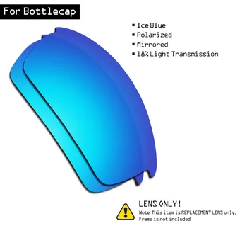 SmartVLT, Poliarizuota Akiniai Pakeitimas Objektyvai už Oakley Bottlecap - Ice Blue