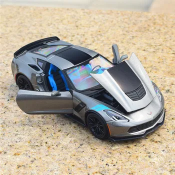 Maisto 1:24 Corvette 2017 Corvette Grand Sport modeliavimas lydinio automobilio modelio surinkimo dovana žaislas