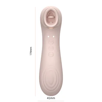 10 Režimai Čiulpti Lyžis Klitorio Vibratorius Sekso Priemonės Moterims Masturbacija Spenelių Clit Licker Žaislai Suaugusiems