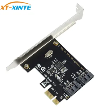 XT-XINTE PCIe PCI Express, SATA 3.0 2-Port SATA III 6G Expansion Card Adapter PCIE Valdiklio plokštė