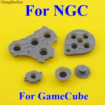 30-100 rinkiniai NGC GC Silikono Mygtuką Pakeisti Dalį Gumos Nintendo GameCube Žaidimo A B X Y Gumos