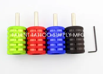 Naujas Atvykimo Nauja Aliuminio Tatuiruotė Spaustuvai 4pcs/DAUG 35mm juoda|mėlyna|žalia|raudona Tatuiruotė Mašina