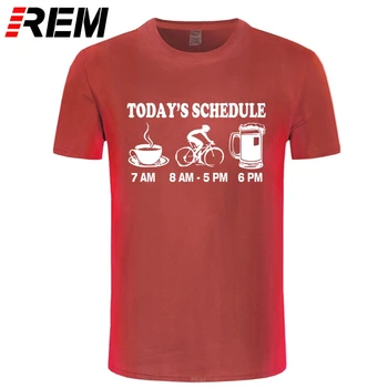Naujas Mens T Shirts Juokinga Cycls T-Shirt Kalnų Dviračiais Tvarkaraštį Tee Medvilnė Nauja, T-Marškinėliai