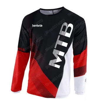 2019 Moto motokroso jersey mtb jersey mx maillot ciclismo hombre dh (downhill jersey off road Kalnų spexcec clycling jersey