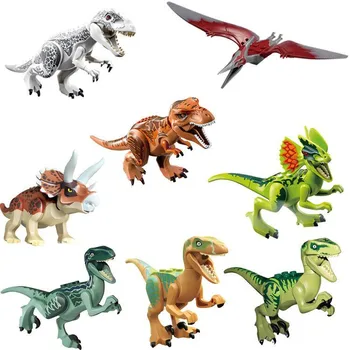 Nustatyti, Pardavimas, Statyba Blokai Baisius Dinozaurų Pasaulyje, Pteranodon D-REX Tyrannosaurs Rex Dinozaurai Duomenys Vaikams, Žaislai KF1018
