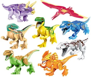 Nustatyti, Pardavimas, Statyba Blokai Baisius Dinozaurų Pasaulyje, Pteranodon D-REX Tyrannosaurs Rex Dinozaurai Duomenys Vaikams, Žaislai KF1018