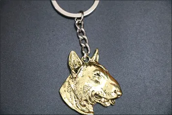 Jautis Terjeras Keychain papuošalai Populiarus šuo Iškilumo Key Chain Naujas Mados spalvas