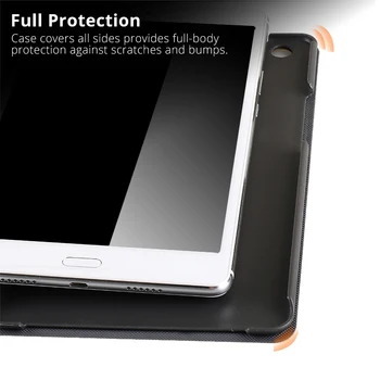 Atveju, Huawei MediaPad T3 10 Atveju MAA-W09 MAA-L09 MAA-L03 9.6 Plonas Flip Folding Stovėti Tablet Funda Padengti Huawei T3 10 Atveju