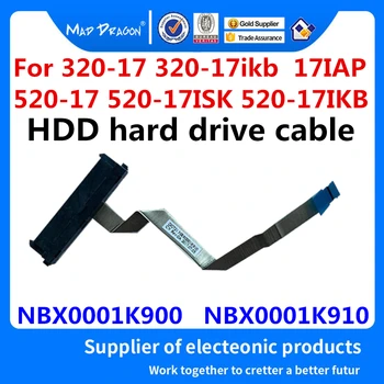 HDD kabelis lenovo Ideapad 320-17 320-17ikb IAP 520-17 ISK 520-17IKB SATA Kietojo Disko Jungtis, kabelis NBX0001K900 NBX0001K910