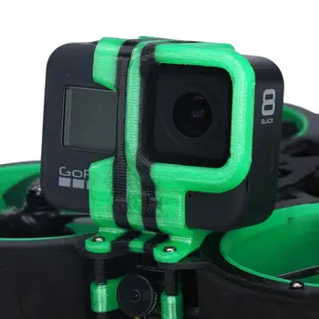 IFlight Green Hornet / Kamane 3D Atspausdintas TPU GoPro Hero5 / 6/7/8 kameros stovas / raštas -10 ° / 15 ° FPV Drone dalis