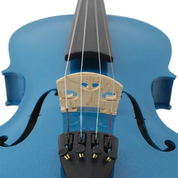 Atveju Lankas Kanifolijos Peties Poilsio Išjungti Stygos Mėlyna Akustinis Smuikas Violino Viola Violon 4/4 3/4 1/2 1/4 1/8 Pradedantiesiems Studentams