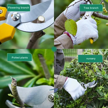 AI-KELIŲ Naujas Sodo Genėjimo Žirklės Augalų Sumažinti vaikų Darželio Vynuogių sodo žirklių Vaisių Medis Pruner Lankstymo Žirkliniai Sodininkystės Namų Rankinių Įrankių