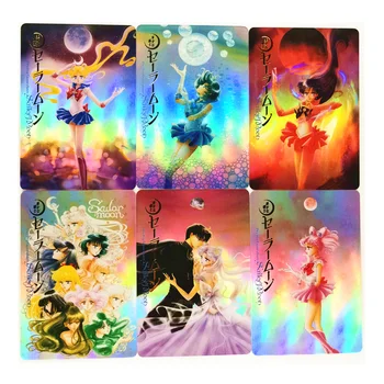 10vnt/set Sailor Moon TAIVANO Žaislai Pomėgiai, Hobis Kolekcionuojamų Žaidimas Kolekcija Anime Korteles