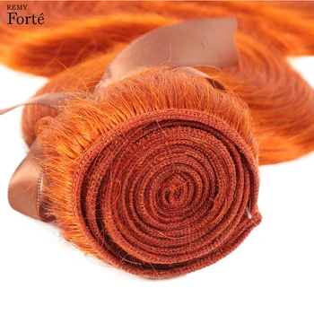 Remy Forte Šviesūs Žmogaus Plaukų Brazilijos Plaukų Pynimas Ryšulių Apelsinų Kūno Banga Žmogaus Plaukų Komplektus Remy Plaukų Vieno Ryšulių Spręsti