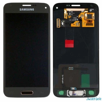 Samsung Galaxy S5 Mini G800 G800F G800H Super AMOLED LCD Ekranas Touch 