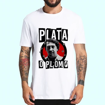 Narcos Pablo Escobar Kolumbijos Narkotikų Mafijos T Shirts Pavasario Viršūnių Vasaros Tees Vyrai Moterys Trumpomis Rankovėmis Atsitiktinis Personaity T Shirts
