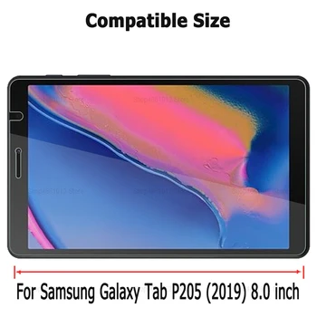 Grūdintas Stiklas Screen Protector, Plėvelės Samsung Galaxy TAB 8.0 SM-už p200/P205 2019 Tab su S Pen 8.0