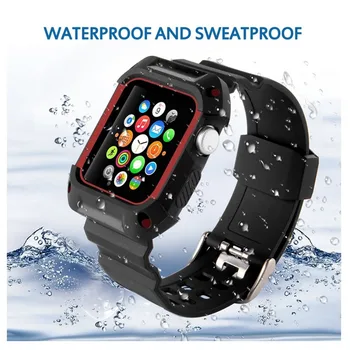 Byloje+diržu, Apple Watch band 44mm 40mm padengti iwatch 42mm/38mm correa watchband belt 