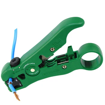 LAOA Daugiafunkcį Wire Stripper Bendraašius RG59,6,7,11 Ašmenys keičiami Vielos Pjovimo Pagamintas Taivanyje Mini Rankiniai Įrankiai
