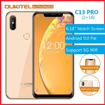 OUKITEL C13 Pro 4G Išmanųjį telefoną 5G/2.4 G WIFI 6.18