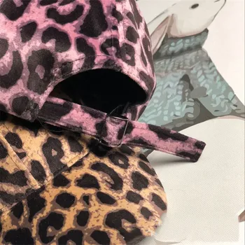 VISROVER Nauja Rudens Žiemos Vaikas Skrybėlės Gyvūnų Leopardas Spausdinti Beisbolo Kepurės Mergaitėms, Berniukams Dizaineris Šiltas Atsitiktinis Žiemos skrybėlę Didmeninės