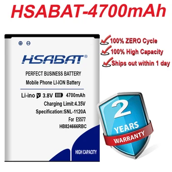 HSABAT 4700mAh Originalų Mobilųjį Telefoną Pakeitimo HB824666RBC Baterija Huawei E5577 ebs-937 WIFI Router