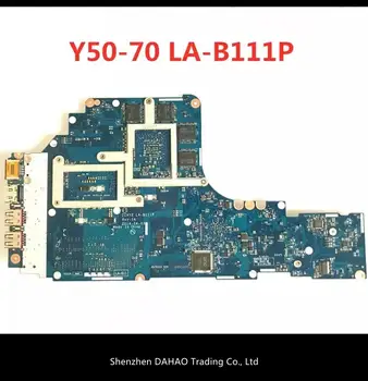 ZIVY2 LA-B111P Nešiojamojo kompiuterio motininė plokštė Lenovo Y50 Y50P Y50-70 mainboard su I7-4720HQ/4710HQ GTX860M-4GB TESTUOTAS OK