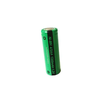 3PCS PKCELL 1.2 v Įkraunamas 4/5AA 14430 1300mah NIMH Baterijos flat top indurstrial baterijos