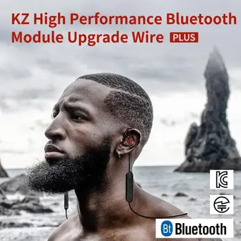 KZ Vandeniui Aptx Bluetooth 4.2 Modulis Belaidžio Atnaujinti Kabelis Laido KZ Ausinių ZSN/ZSN PRO/ZS10 PRO laisvų Rankų įranga