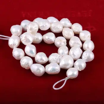 Natūralūs Gėlavandenių Perlų Karoliukai, Kvadrato Formos Prarasti Granulių, 