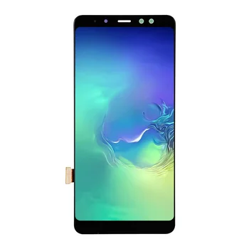 Pakeitimo AMOLED Jutiklinis Ekranas skaitmeninis keitiklis Samsung A8 Plius 2018 A730 A730F