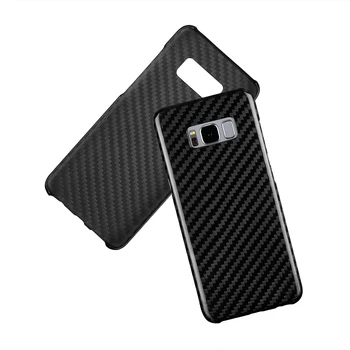 Mcase Prabangos Nekilnojamojo Anglies Pluošto Case Cover for Samsung Galaxy S8 S8 Plius 