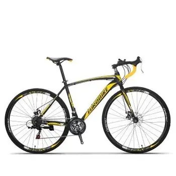 Naujas prekės ženklas anglies plieno rėmas 700C varantys 21/27 greičio diskiniai stabdžiai kelių dviratį lauko sporto dviračiu bicicletas dviračių lenktynių