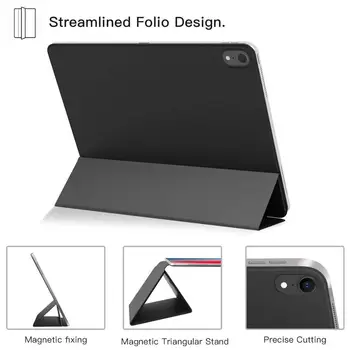 Magnetinio Smart Case for iPad Pro 11 colių 2020 Dangtis, 3 kartus Stovėti Atveju Magnetinio Tvirtinimo Dangtelis, skirtas 